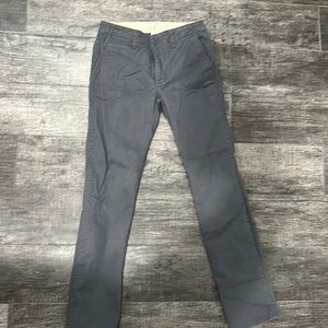 Boys GAP chinos, gray, size 12 Slim